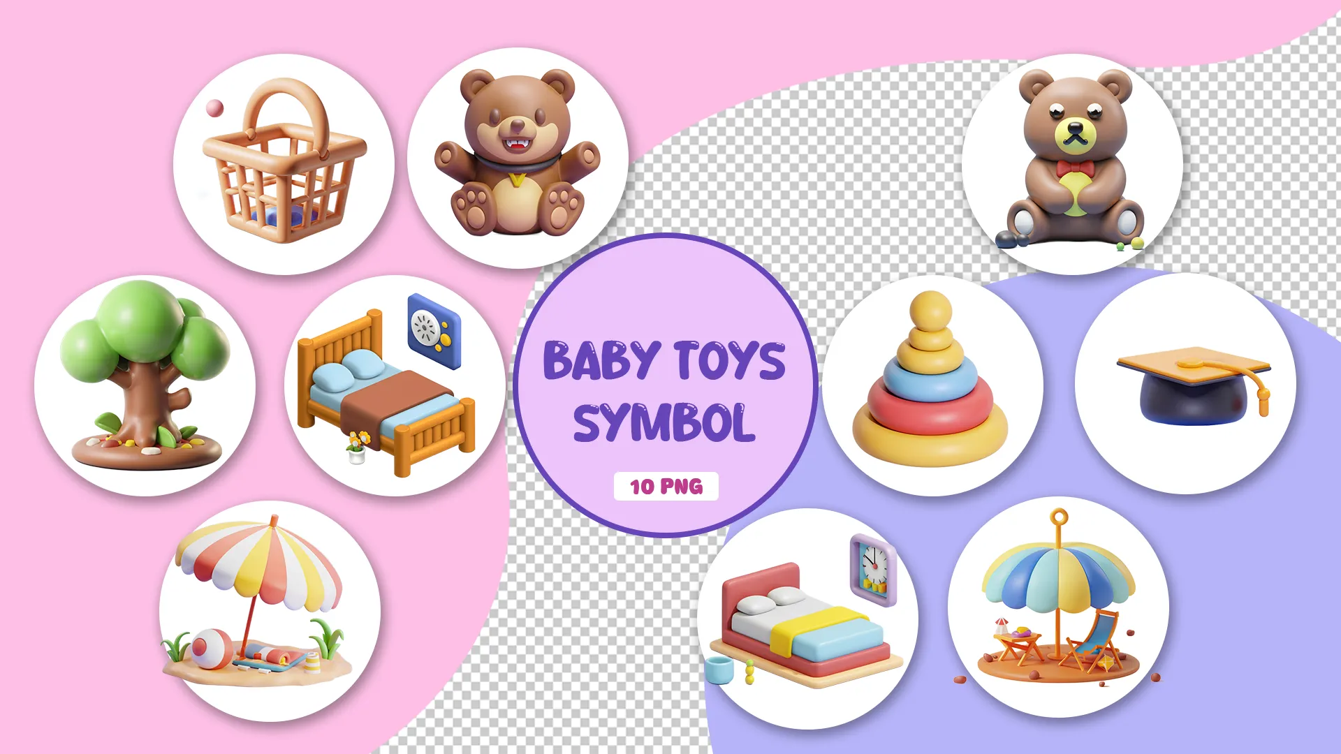 Unique 3D Models for Small Toy Pack image